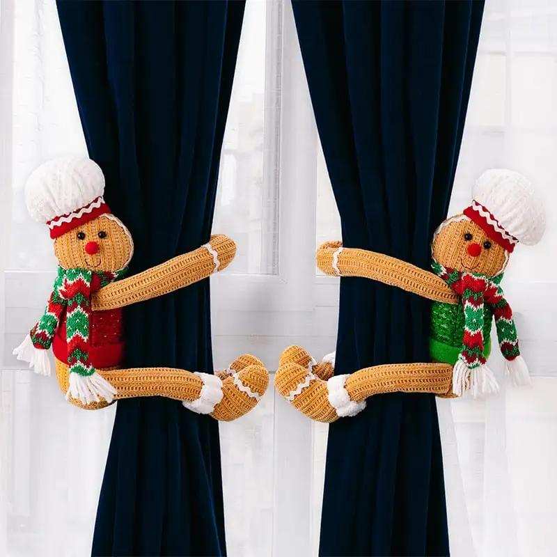 Gingerbread Curtain Clasp - Trendsi - Flyclothing LLC