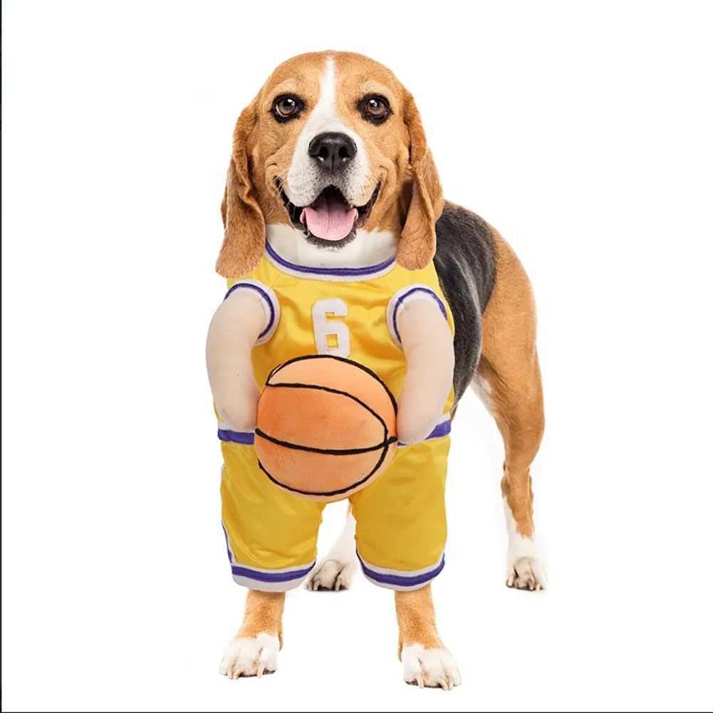 Creative Dog Basketball Costume With Ball - My Store - Flyclothing LLC