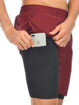 Men's Elastic Waist Active Shorts - Trendsi - Flyclothing LLC