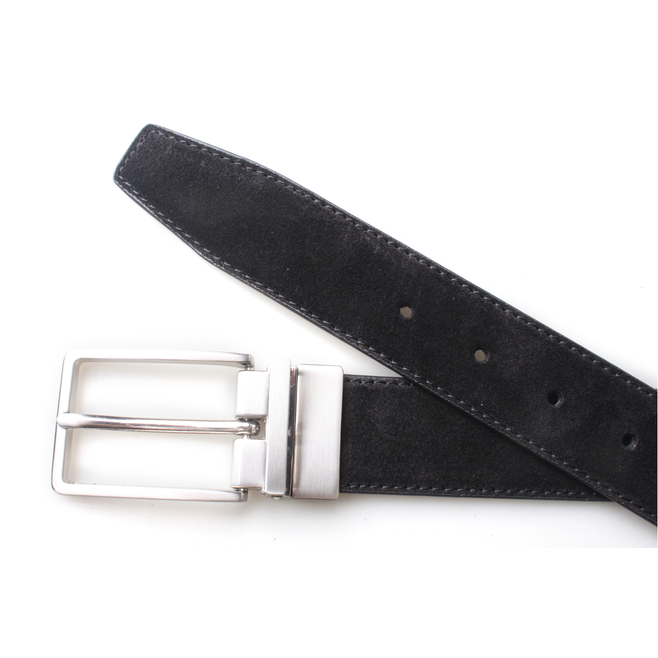 Miles Reversible Suede Leather 3.5 CM Belt