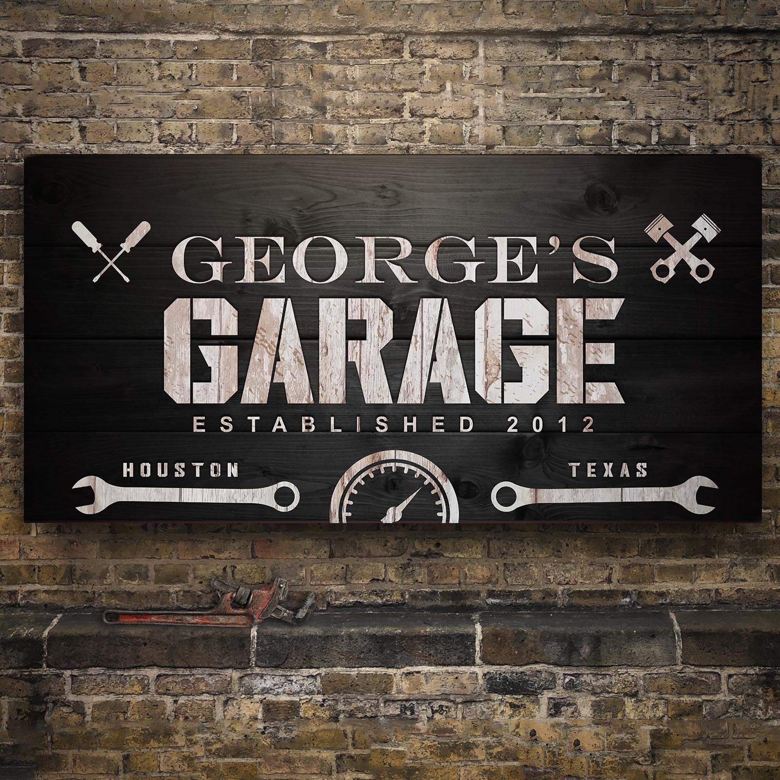 Man Cave Garage Sign - Tailored Canvases - Flyclothing LLC