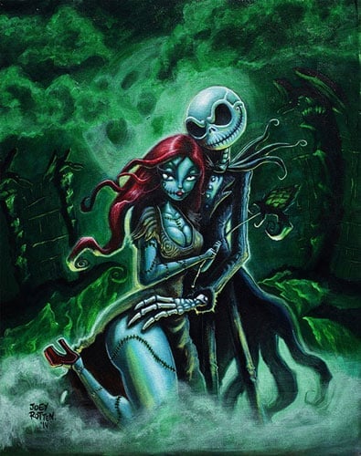 Black Market Art Company Jack & Sally Print