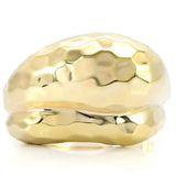 1W036 - Gold Brass Ring with No Stone - Alamode - Flyclothing LLC