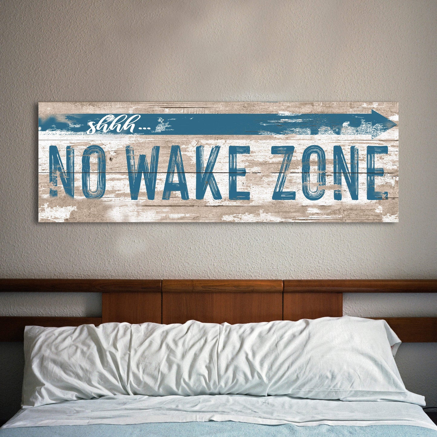 No Wake Zone Sign XIV - Tailored Canvases - Flyclothing LLC