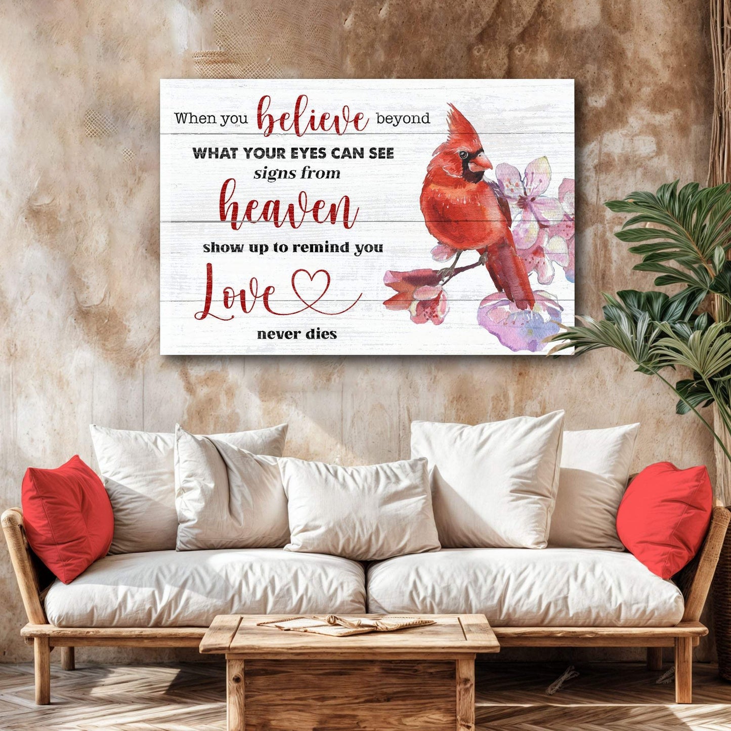 When You Believe Beyond Faith Sign II - Tailored Canvases - Flyclothing LLC