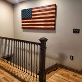 Old Glory American Flag Wall Art II - Tailored Canvases - Flyclothing LLC