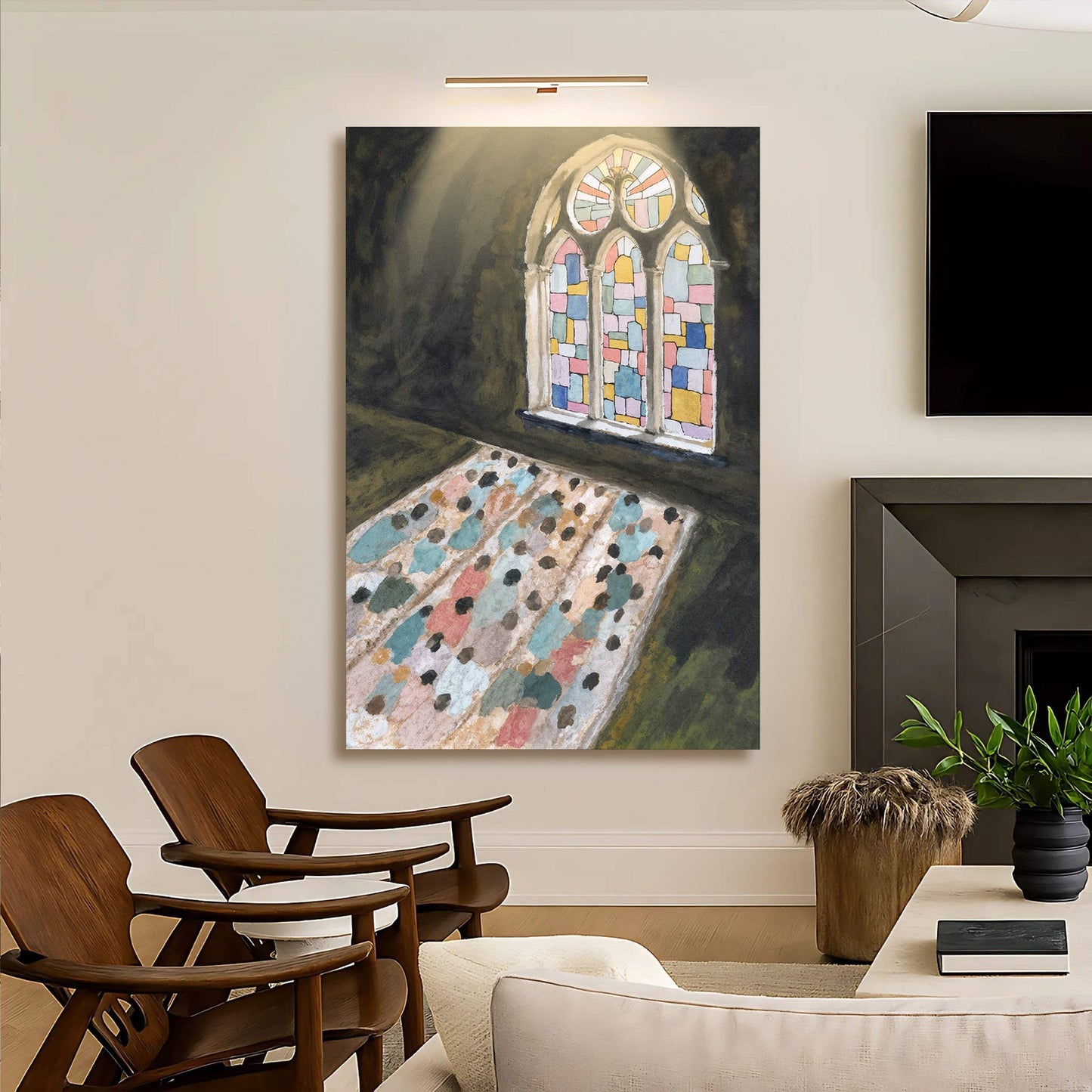 Sacred Reflection Faith Wall Art - Tailored Canvases - Flyclothing LLC
