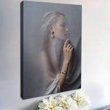 Behind Curtain Wall Art - Tailored Canvases - Flyclothing LLC