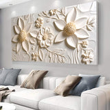 Floral Abstract Wall Art II - Tailored Canvases - Flyclothing LLC