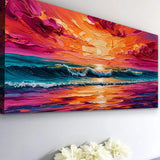 Coastal Sunset Wall Art - Tailored Canvases - Flyclothing LLC