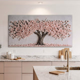 Blush Blossom Wall Art - Tailored Canvases - Flyclothing LLC