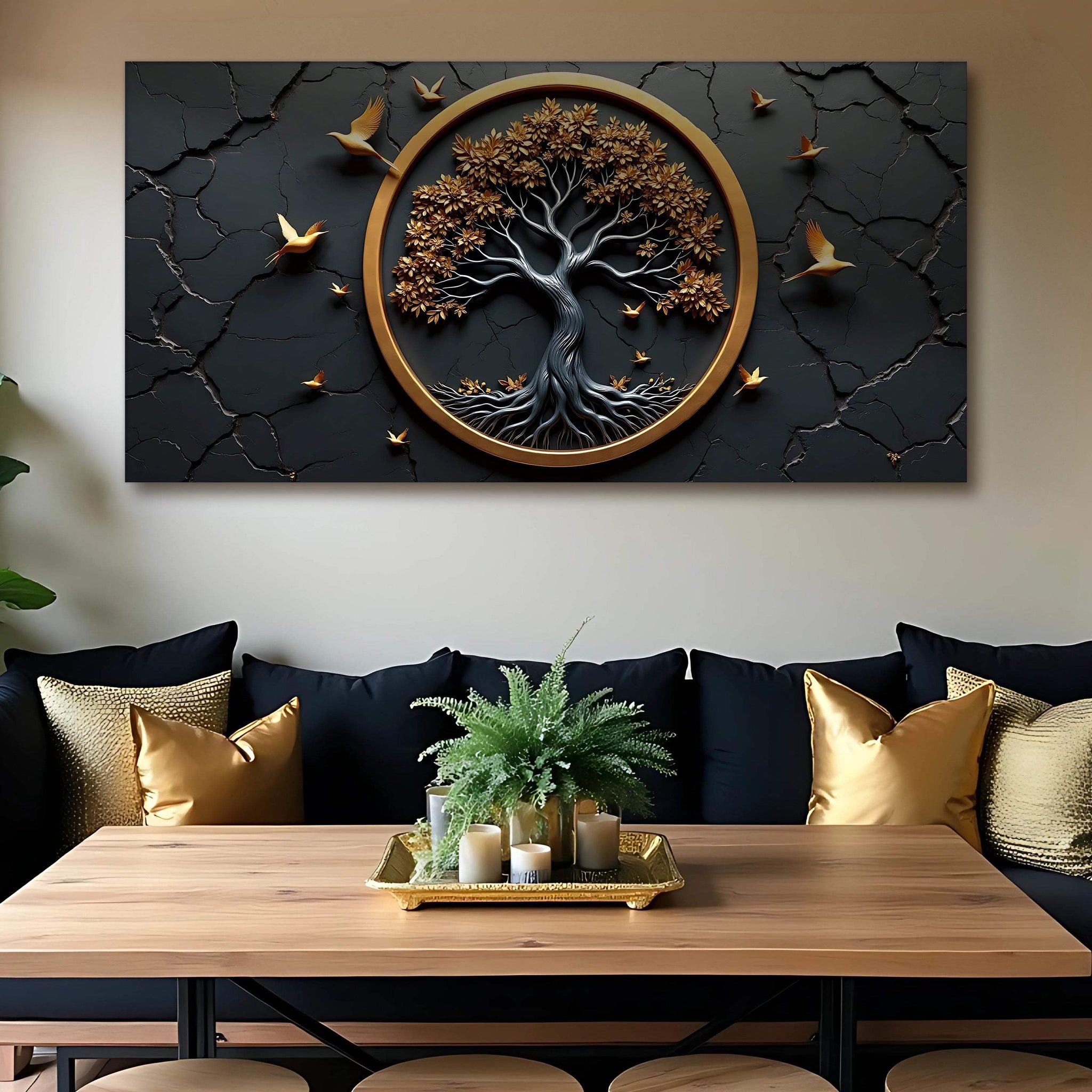 3D Celtic Tree of Life Wall Art IV - Tailored Canvases - Flyclothing LLC