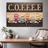 Our COFFEE Faith Sign II - Tailored Canvases - Flyclothing LLC