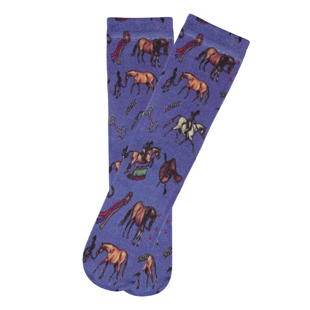 AWST Int'l Children's Lila Hunter Ponies Socks - Breeches.com - Flyclothing LLC