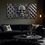 3D Rose And Skull Wall Art IV - Tailored Canvases - Flyclothing LLC