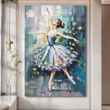 Ballerina Abstract Wall Art - Tailored Canvases - Flyclothing LLC