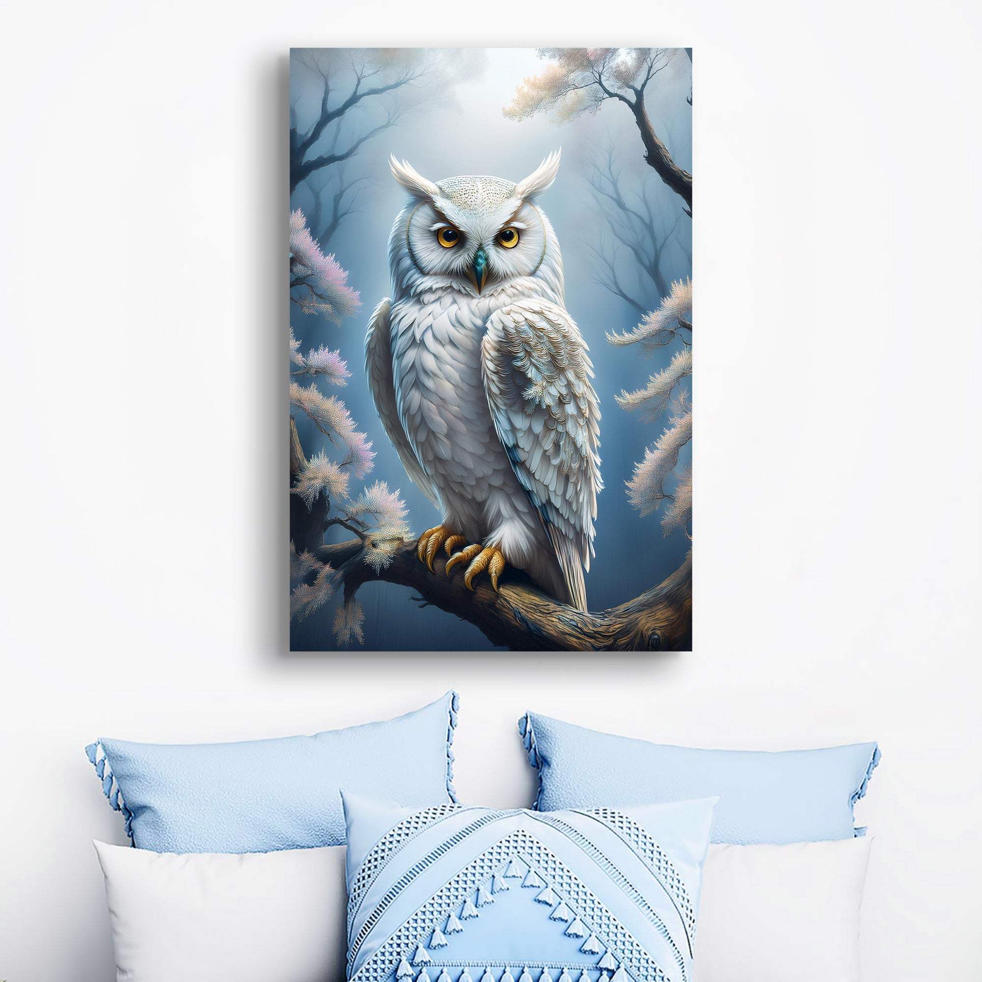 Owl Wall Art II - Tailored Canvases - Flyclothing LLC