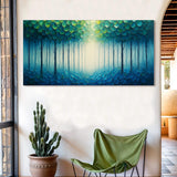 Forest Whispers Impasto Wall Art - Tailored Canvases - Flyclothing LLC