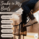 TuffRider Children's Black Snake in My Boot Western Leather Boots - Breeches.com - Flyclothing LLC