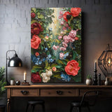 Garden Floral Wall Art - Tailored Canvases - Flyclothing LLC