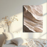 Light Neutral Impasto Wall Art - Tailored Canvases - Flyclothing LLC