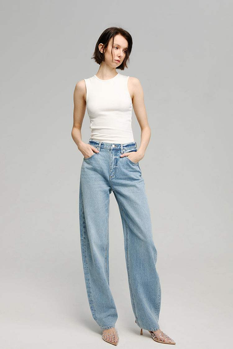 Moon Curve Jeans HJ031 - Hey Joanie - Flyclothing LLC