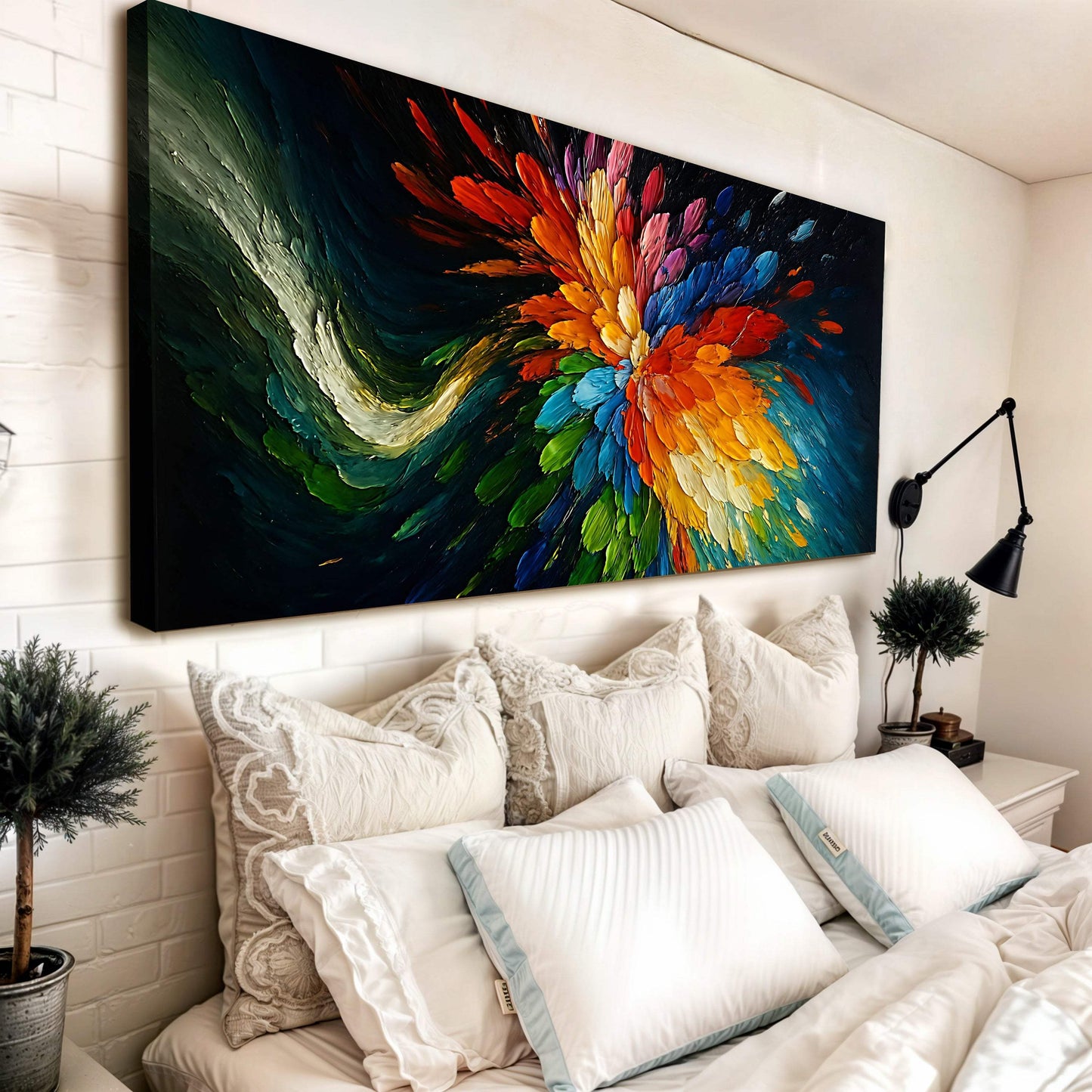 Cosmic Burst Wall Art - Tailored Canvases - Flyclothing LLC