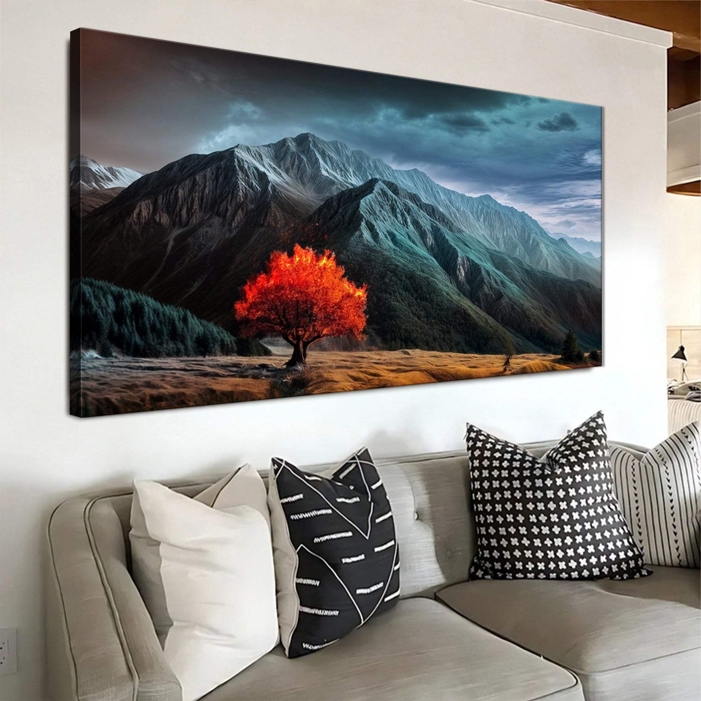 Burning Bush - Faith Wall Art IX - Tailored Canvases - Flyclothing LLC