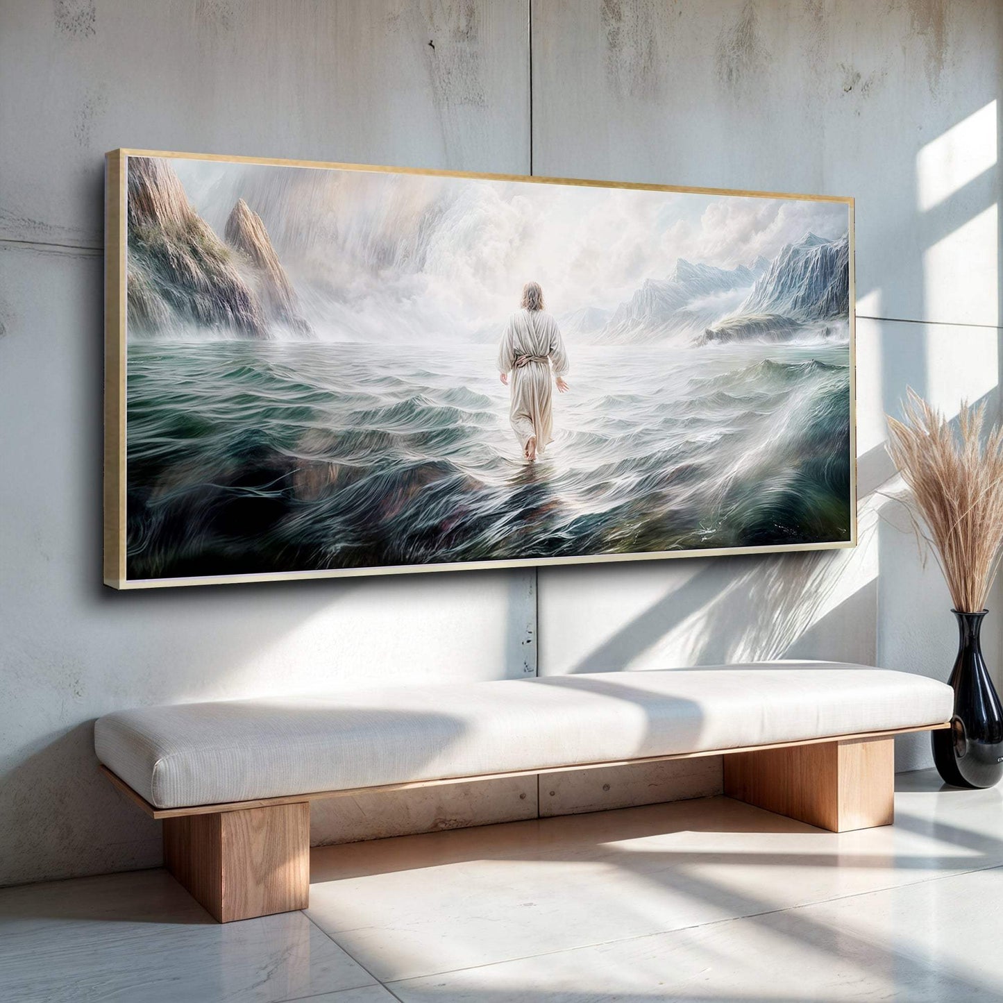 Walking on Water - Faith Wall Art VII - Tailored Canvases - Flyclothing LLC
