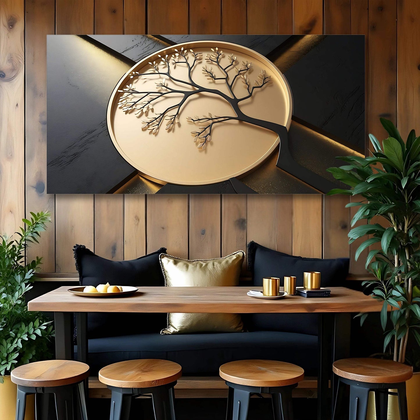 3D Celtic Tree of Life Wall Art VI - Tailored Canvases - Flyclothing LLC