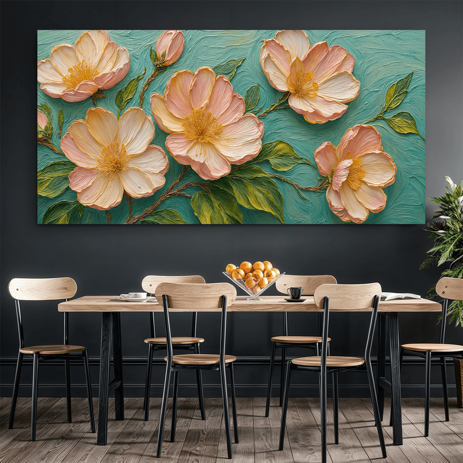 Blossoms Serenade Wall Art - Tailored Canvases - Flyclothing LLC