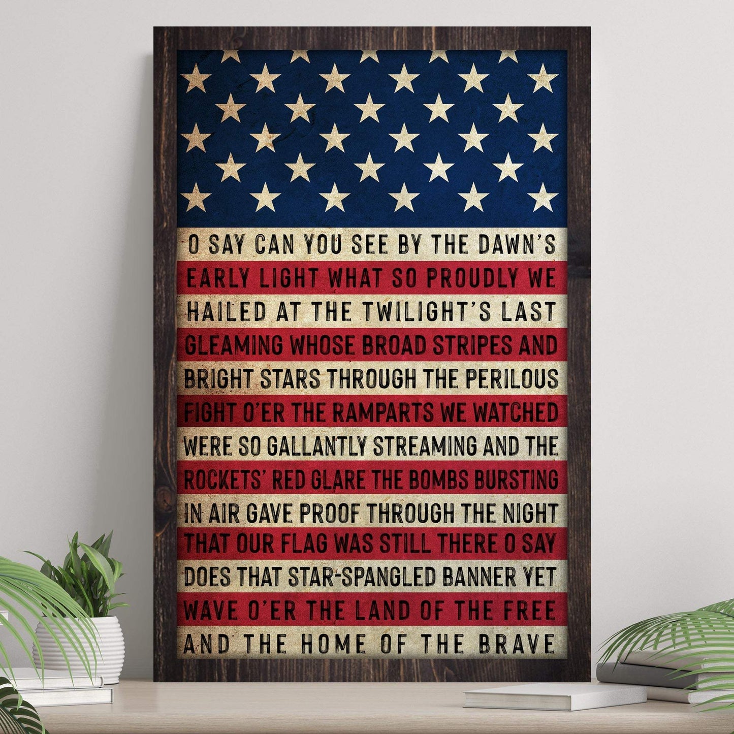 American Anthem Sign II - Tailored Canvases - Flyclothing LLC