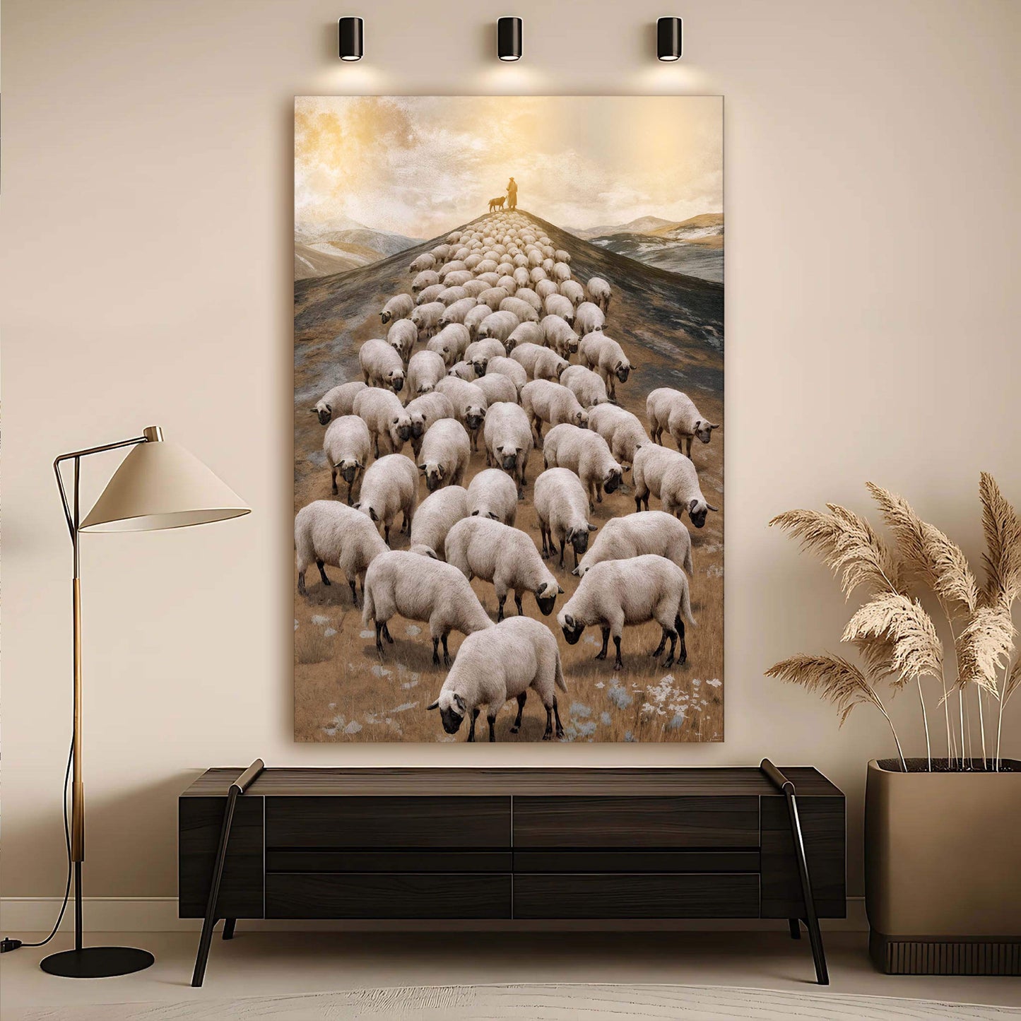 Parable Of The Lost Sheep Faith Wall Art II - Tailored Canvases - Flyclothing LLC