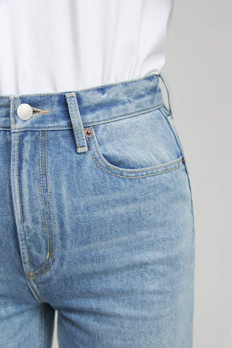 The Cityer Crop Wide Jeans HJ009 - Hey Joanie - Flyclothing LLC
