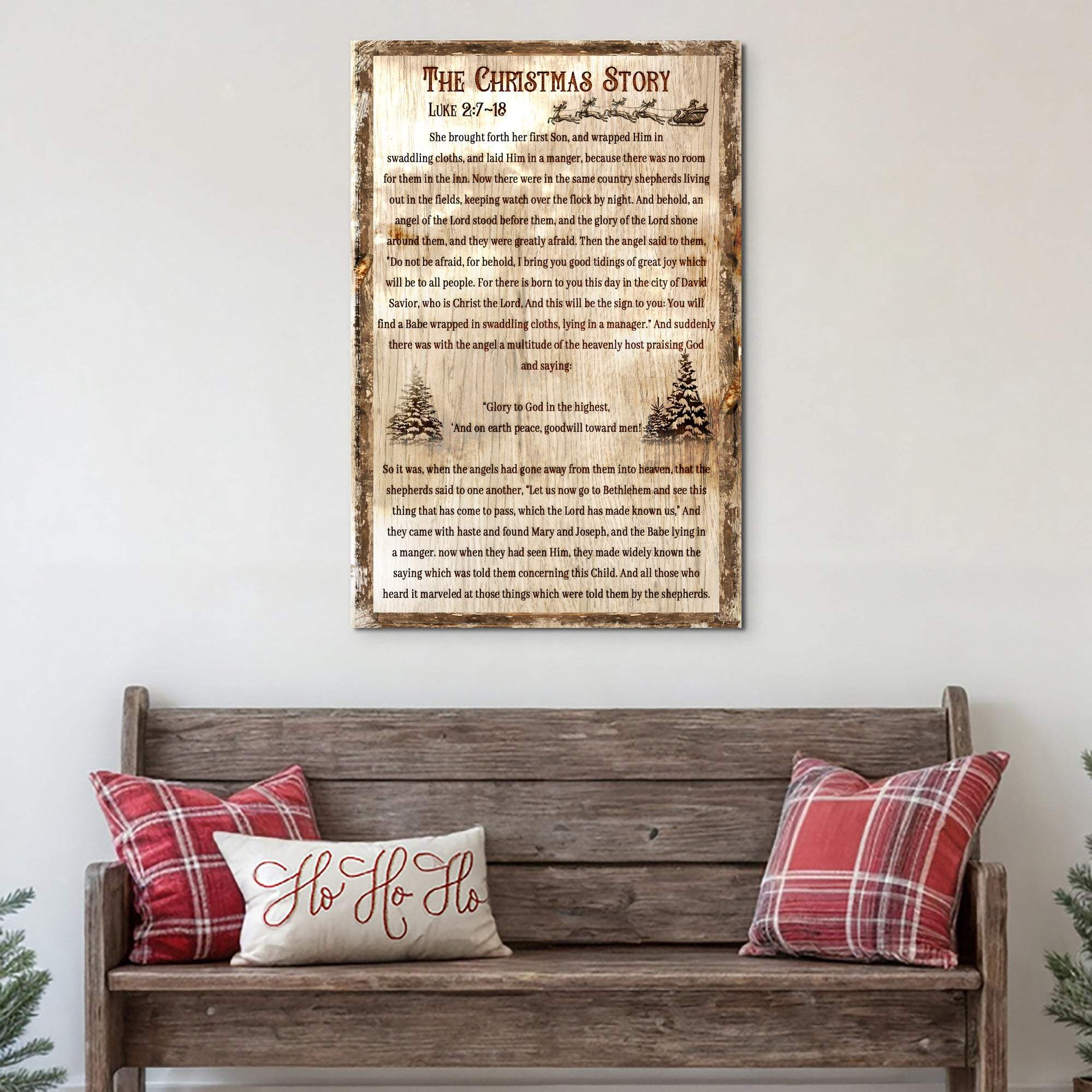 The Christmas Story Sign II - Tailored Canvases - Flyclothing LLC