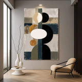 Abstract Contemporary Geometry Wall Art - Tailored Canvases - Flyclothing LLC
