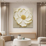Modern Abstract Flower Wall Art - Tailored Canvases - Flyclothing LLC