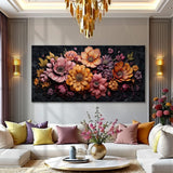 Colorful Floral Realistic Wall Art - Tailored Canvases - Flyclothing LLC
