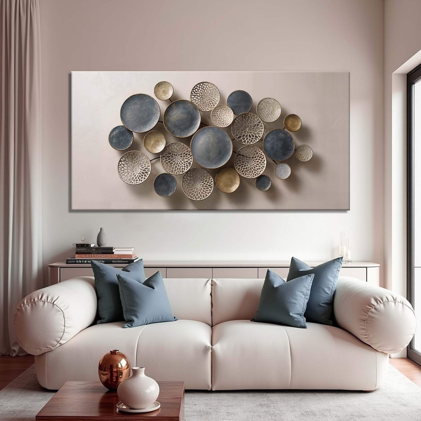 Lotus Leaf Abstract Wall Art IV - Tailored Canvases - Flyclothing LLC