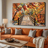 Crossing Autumn Wall Art - Tailored Canvases - Flyclothing LLC