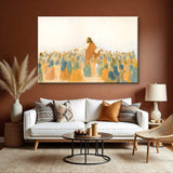 Jesus Speaking To Crowd Faith Wall Art - Tailored Canvases - Flyclothing LLC