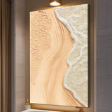 Beige Beach Coastal Wall Art - Tailored Canvases - Flyclothing LLC