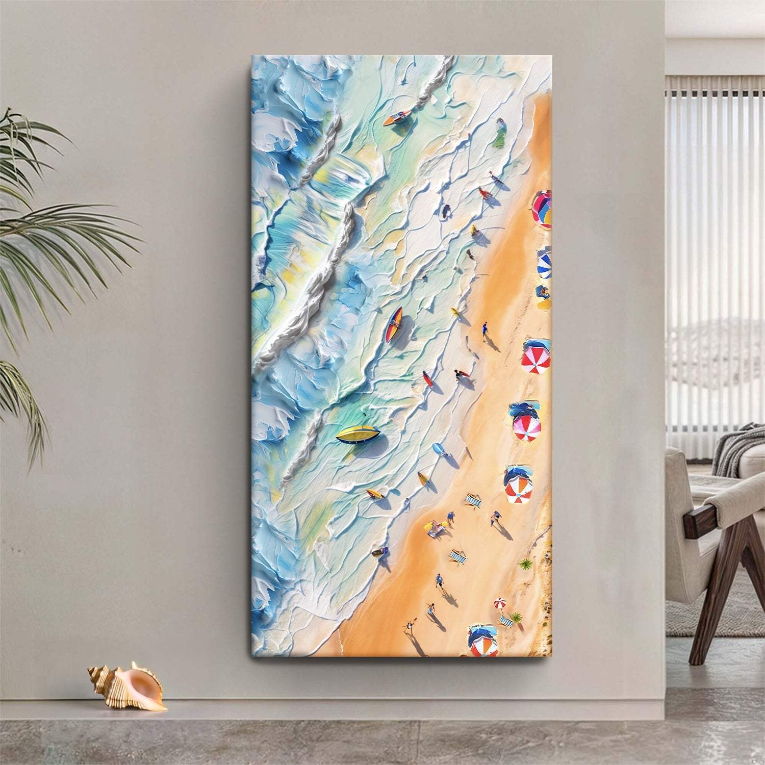 Beach Days Wall Art III - Tailored Canvases - Flyclothing LLC