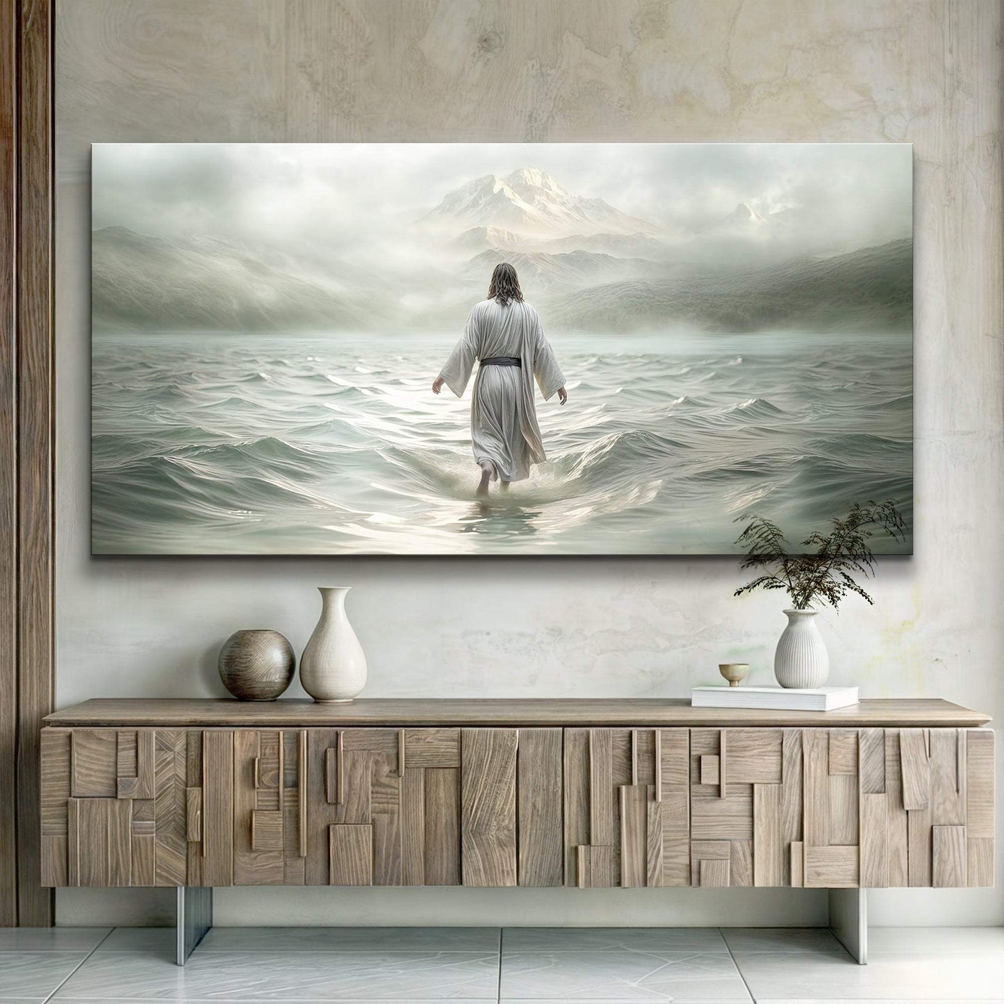 Walking on Water - Faith Wall Art VIII - Tailored Canvases - Flyclothing LLC