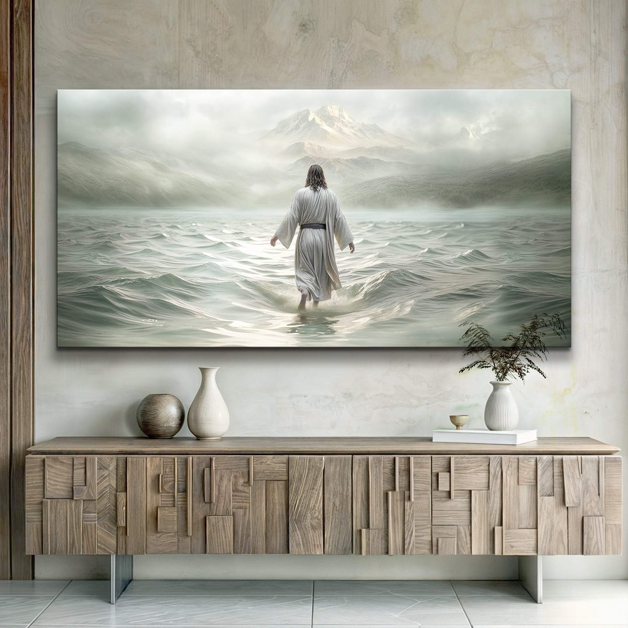 Walking on Water - Faith Wall Art VIII - Tailored Canvases - Flyclothing LLC