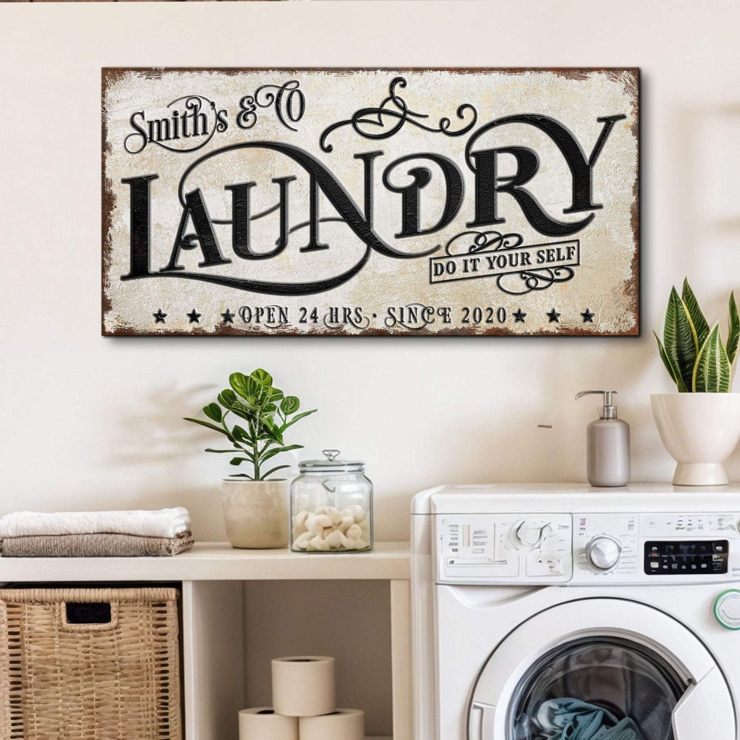 The Laundry Room Sign VI - Tailored Canvases - Flyclothing LLC