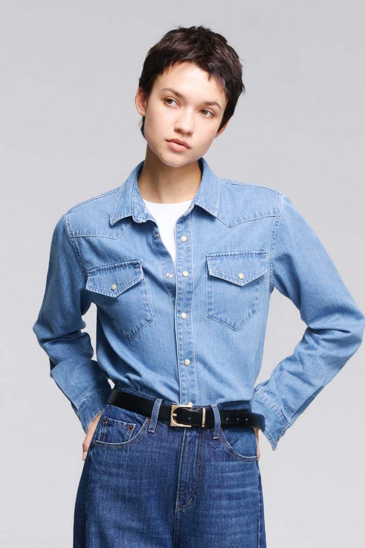 The Freeway Classic Western Shirt HJ908 - Hey Joanie - Flyclothing LLC