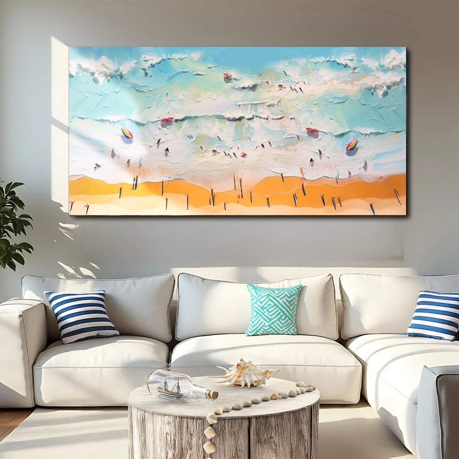Beach Days Wall Art VI - Tailored Canvases - Flyclothing LLC