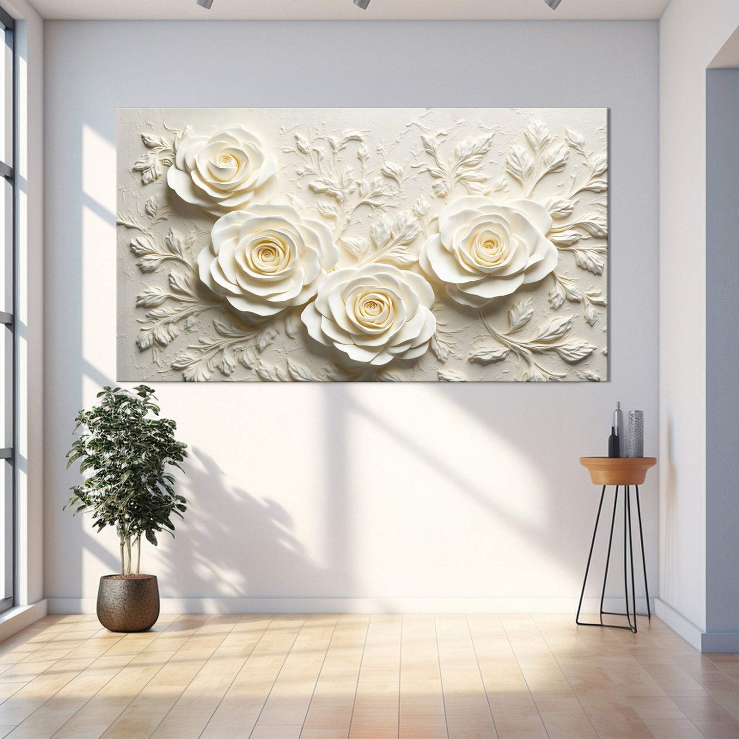 Floral Abstract Wall Art IV - Tailored Canvases - Flyclothing LLC