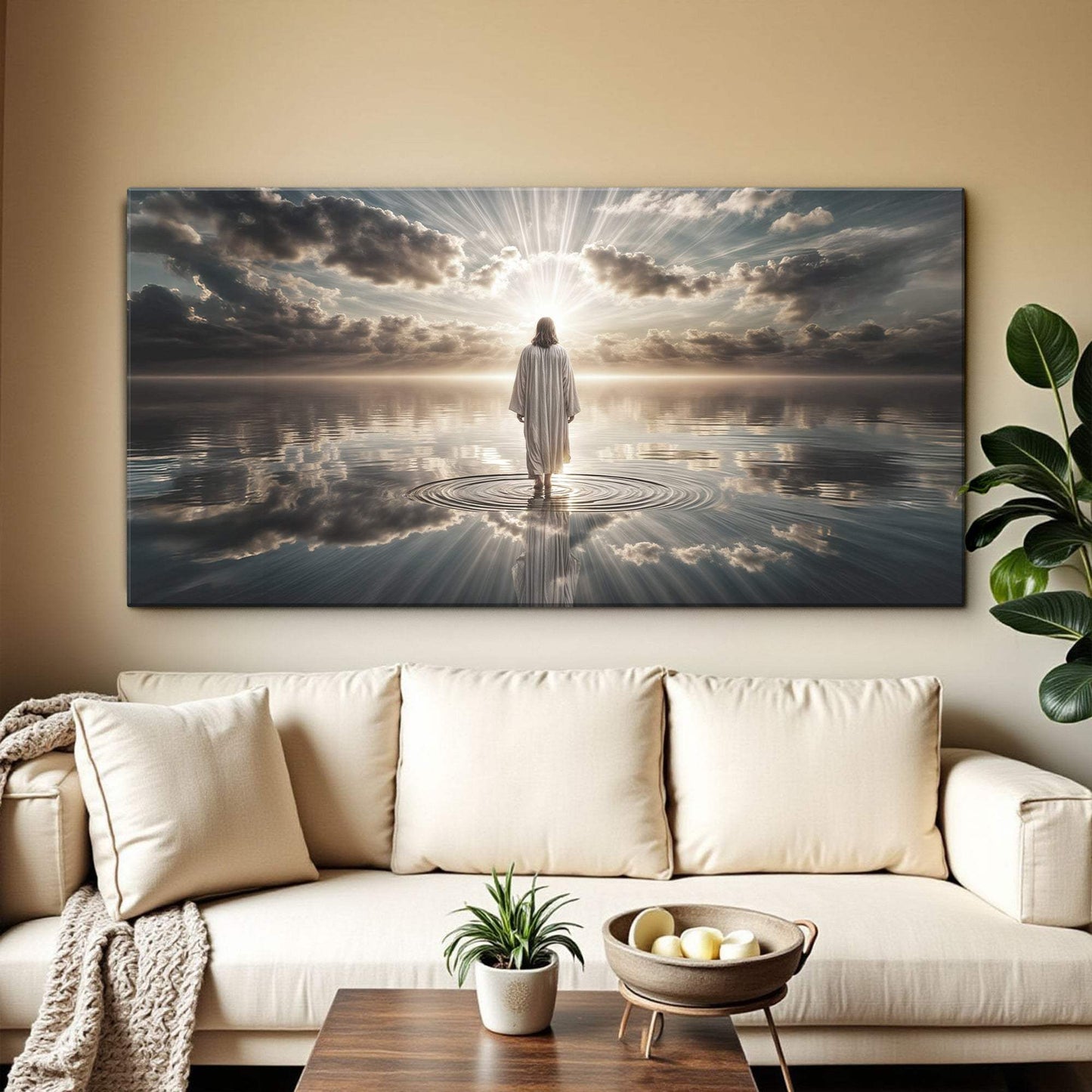 Walking on Water - Faith Wall Art III - Tailored Canvases - Flyclothing LLC